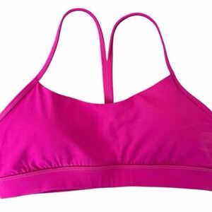 LULULEMON Flow-Y Sports Bra Women's Size 8 A-C/Cup in Ripened Raspberry NWT!
